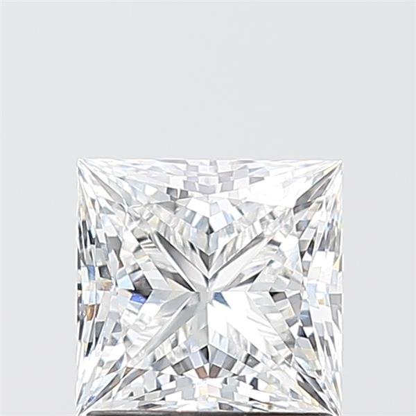 1.56ct E VS1 Rare Carat Ideal Cut Princess Lab Grown Diamond