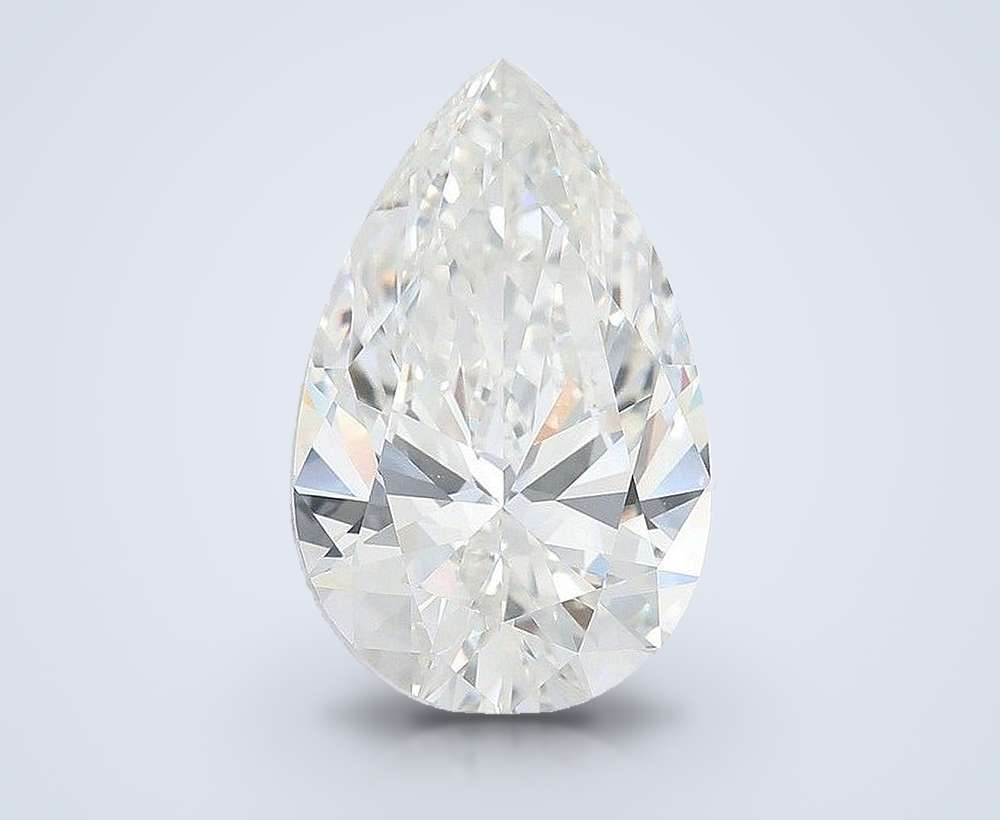 7.03 Carat Pear Lab Diamond