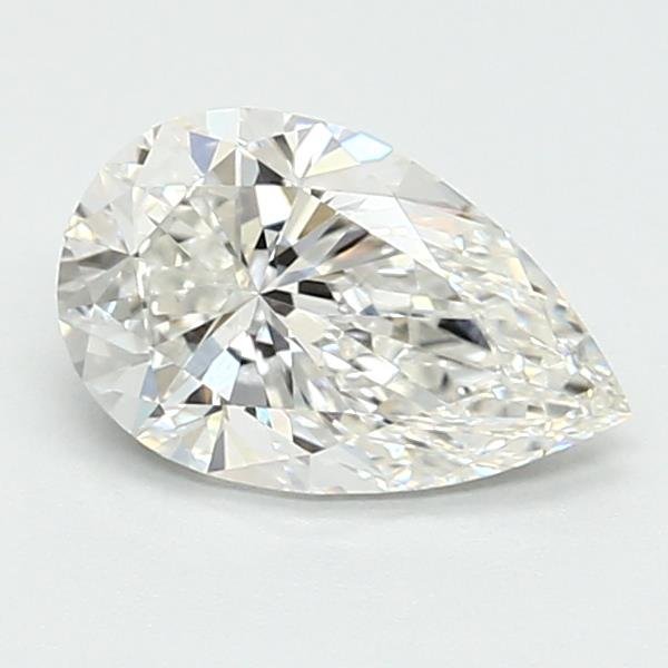0.91ct E VVS2 Rare Carat Ideal Cut Pear Lab Grown Diamond