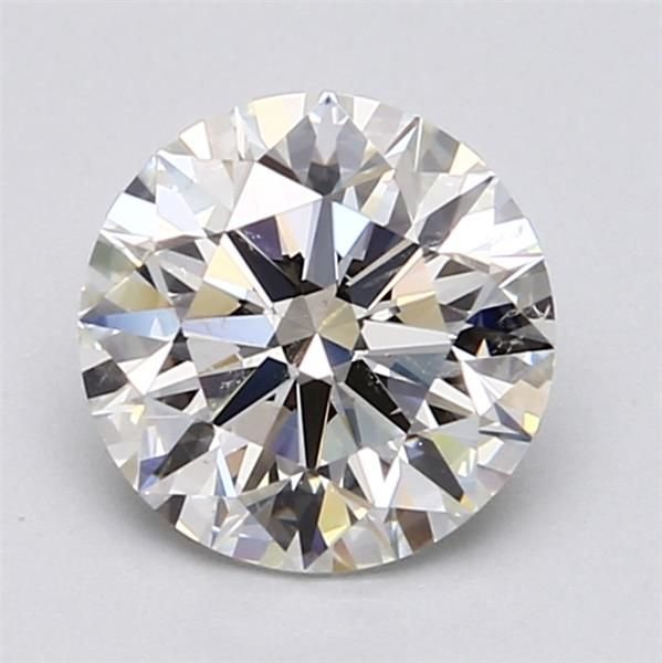 1.70ct J SI2 Rare Carat Ideal Cut Round Diamond