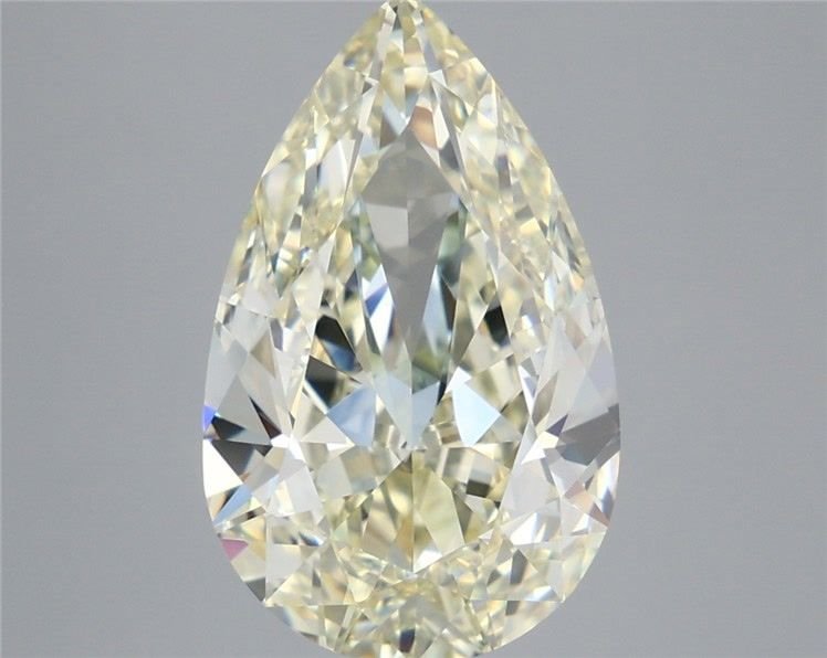 5.01ct K VVS1 Rare Carat Ideal Cut Pear Diamond