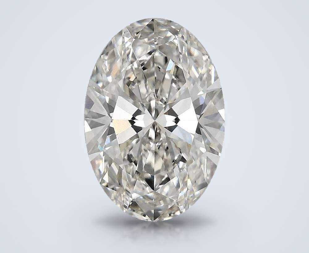 3.64 Carat Oval Lab Diamond
