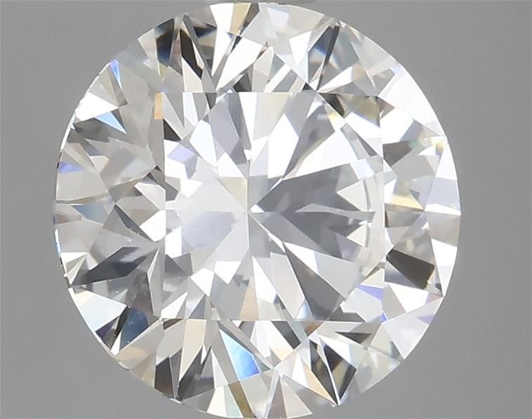 3.43ct G VVS2 Rare Carat Ideal Cut Round Lab Grown Diamond