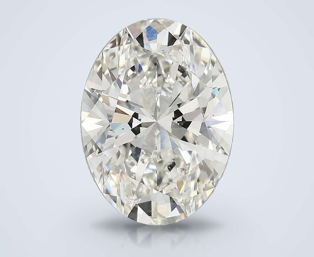 4.00 Carat Oval Lab Diamond