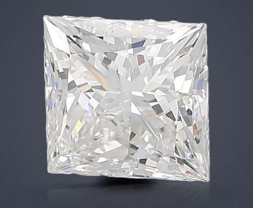 6.08 Carat Princess Lab Diamond