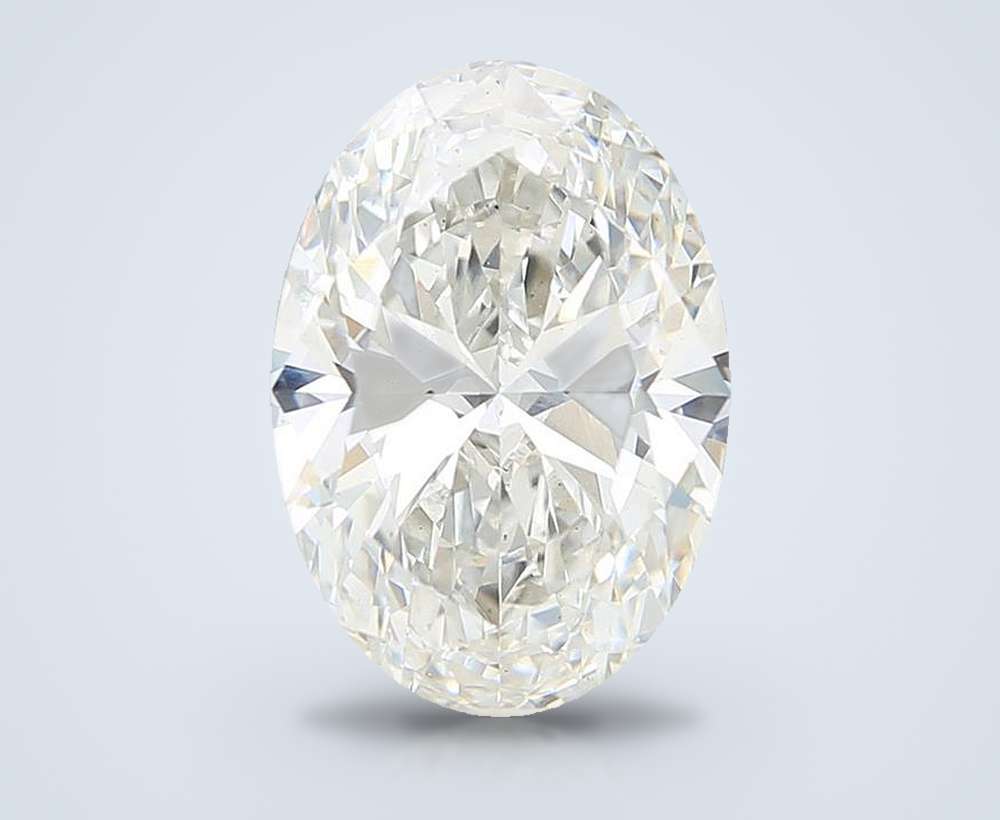 5.21 Carat Oval Lab Diamond