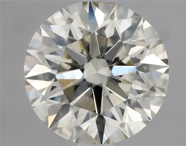 1.68ct K SI1 Rare Carat Ideal Cut Round Diamond