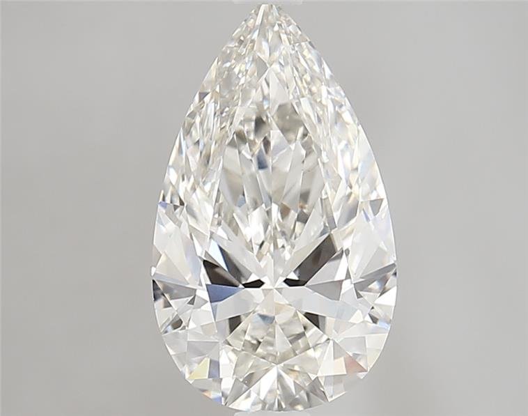 2.61ct I VVS2 Rare Carat Ideal Cut Pear Lab Grown Diamond