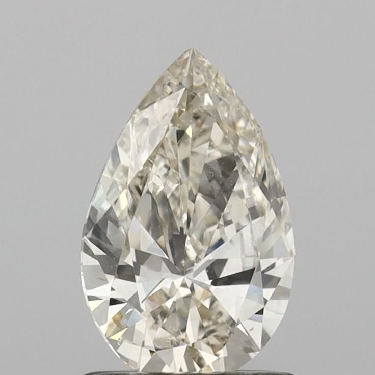 0.91ct K SI1 Rare Carat Ideal Cut Pear Diamond