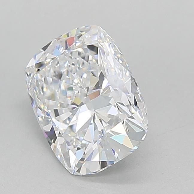 2.21ct E VVS2 Rare Carat Ideal Cut Cushion Lab Grown Diamond