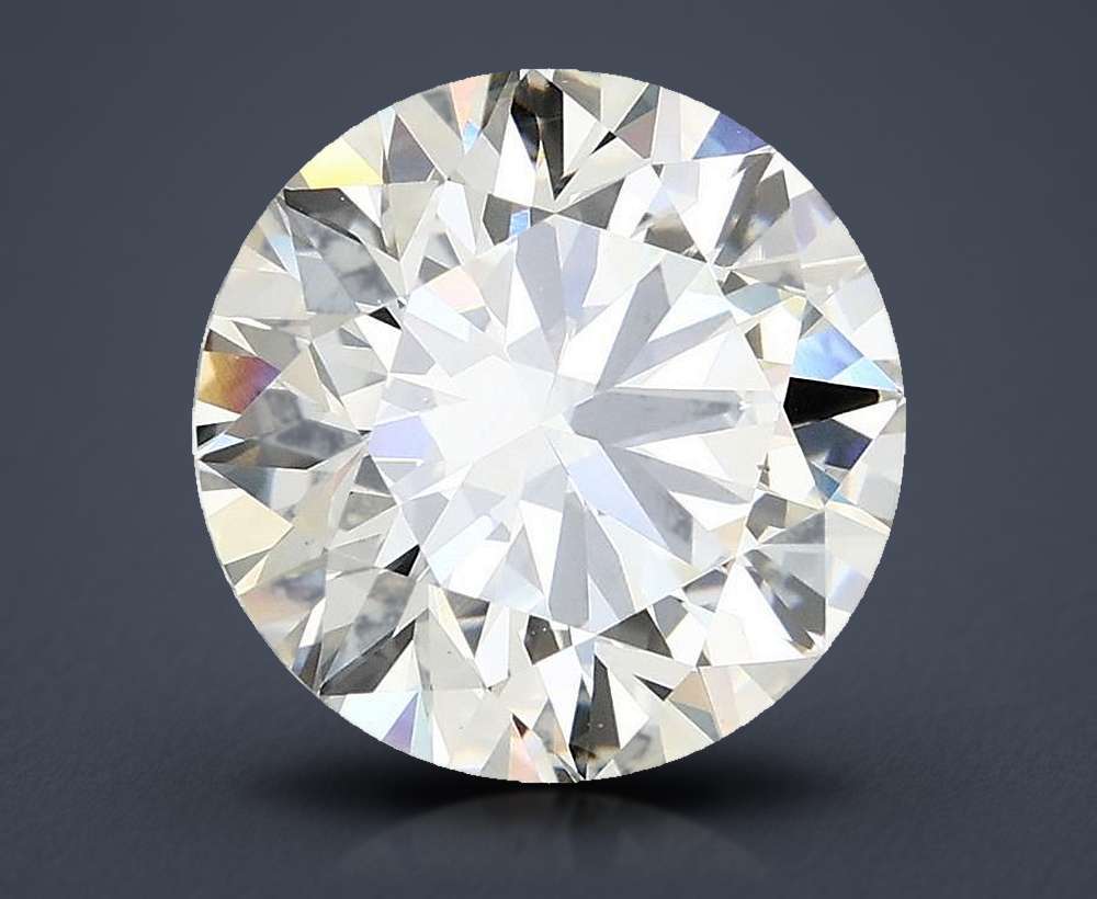 3.79 Carat Round Lab Diamond