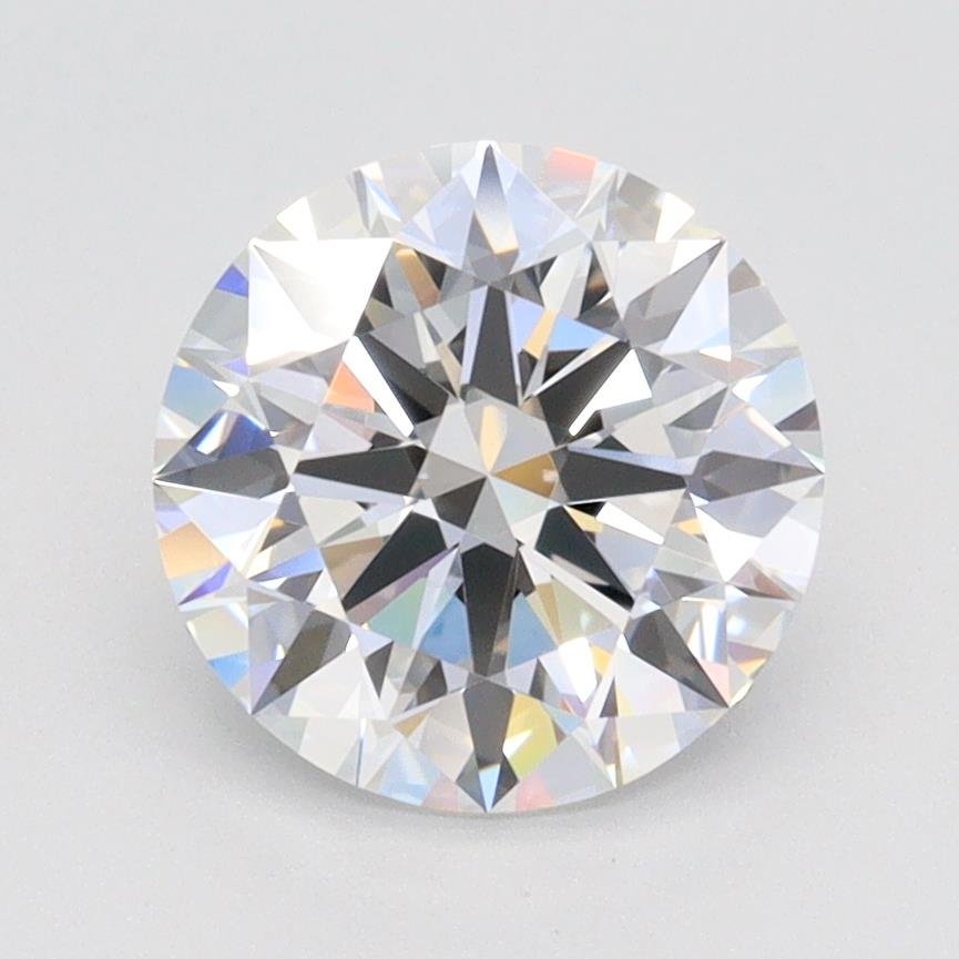 2.06ct E VVS1 Rare Carat Ideal Cut Round Lab Grown Diamond