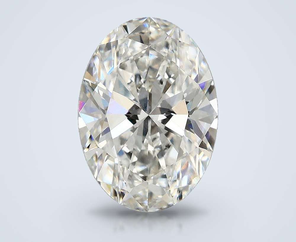 4.40 Carat Oval Lab Diamond