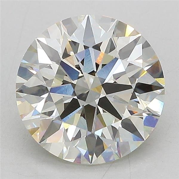 3.13ct J VS1 Rare Carat Ideal Cut Round Lab Grown Diamond