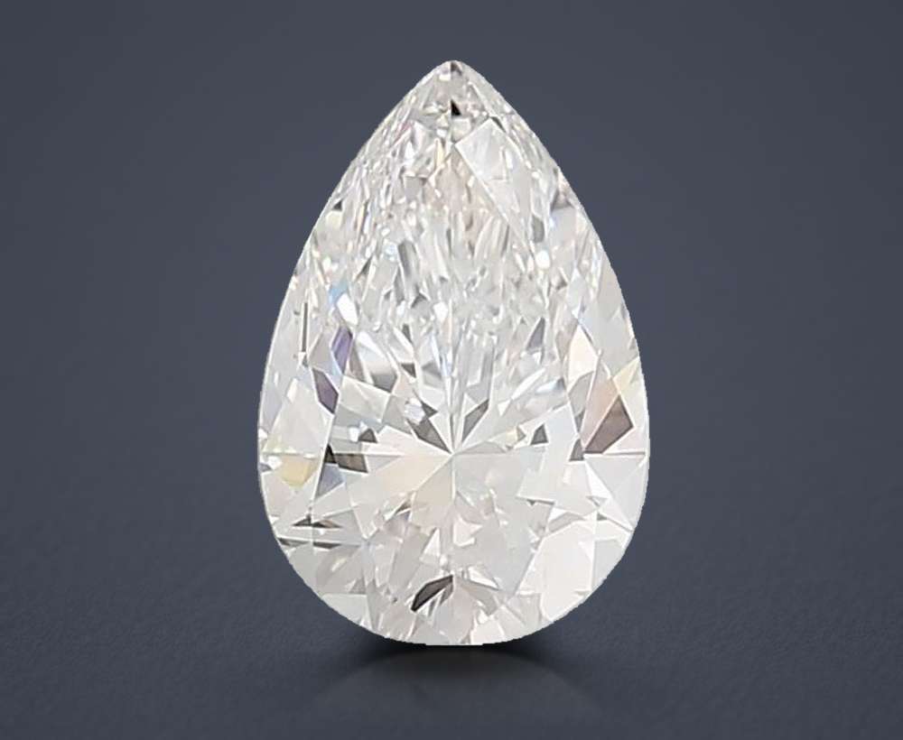 2.82 Carat Pear Lab Diamond
