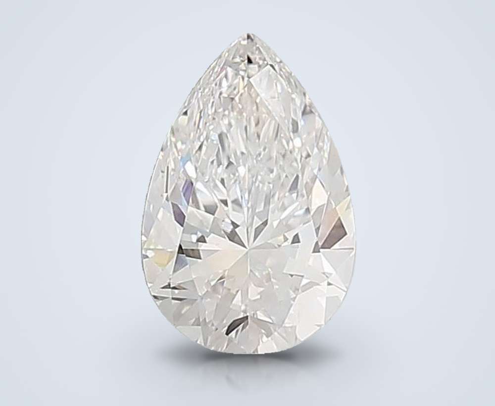 2.82 Carat Pear Lab Diamond