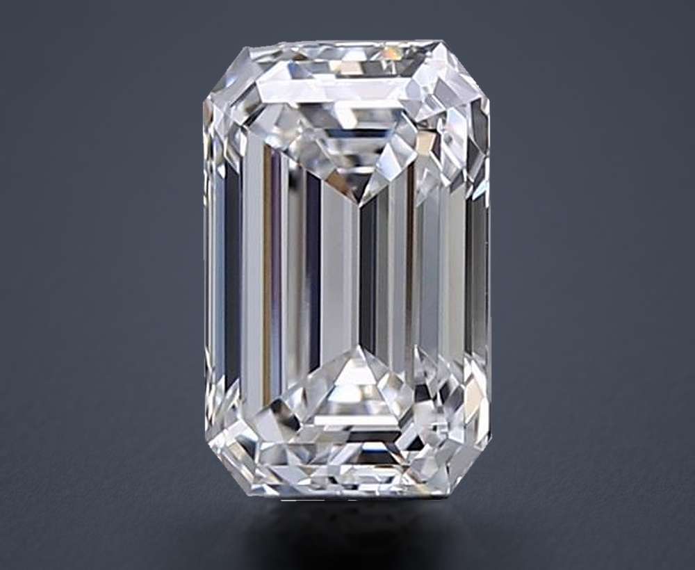 0.55 Carat Emerald Lab Diamond