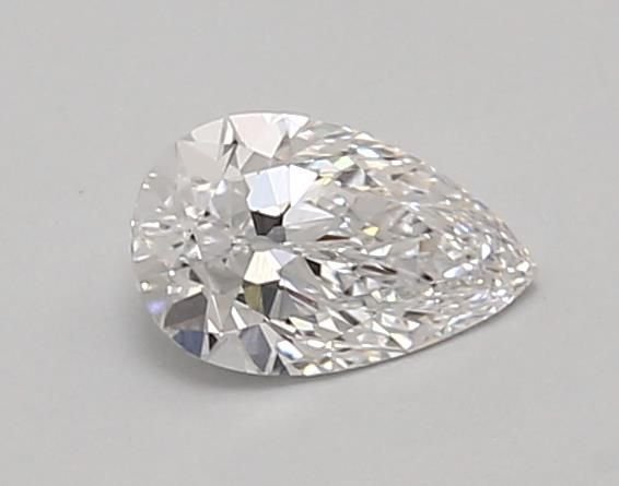 0.68ct D VVS2 Rare Carat Ideal Cut Pear Lab Grown Diamond