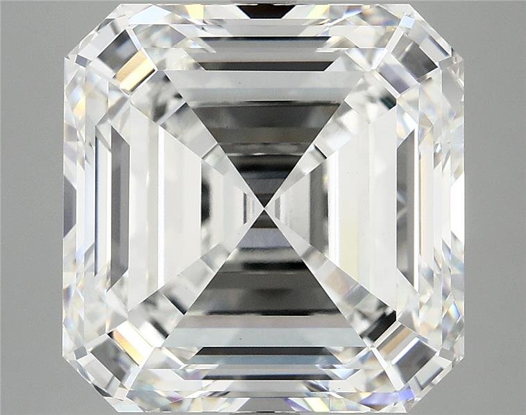 10.24ct F VVS2 Rare Carat Ideal Cut Asscher Lab Grown Diamond