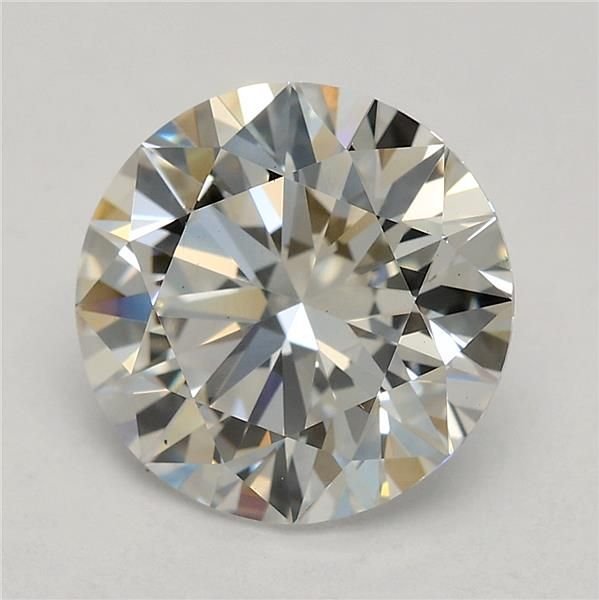 2.61ct H VS1 Excellent Cut Round Lab Grown Diamond