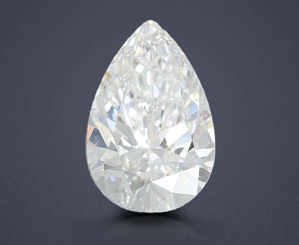 2.51 Carat Pear Lab Diamond