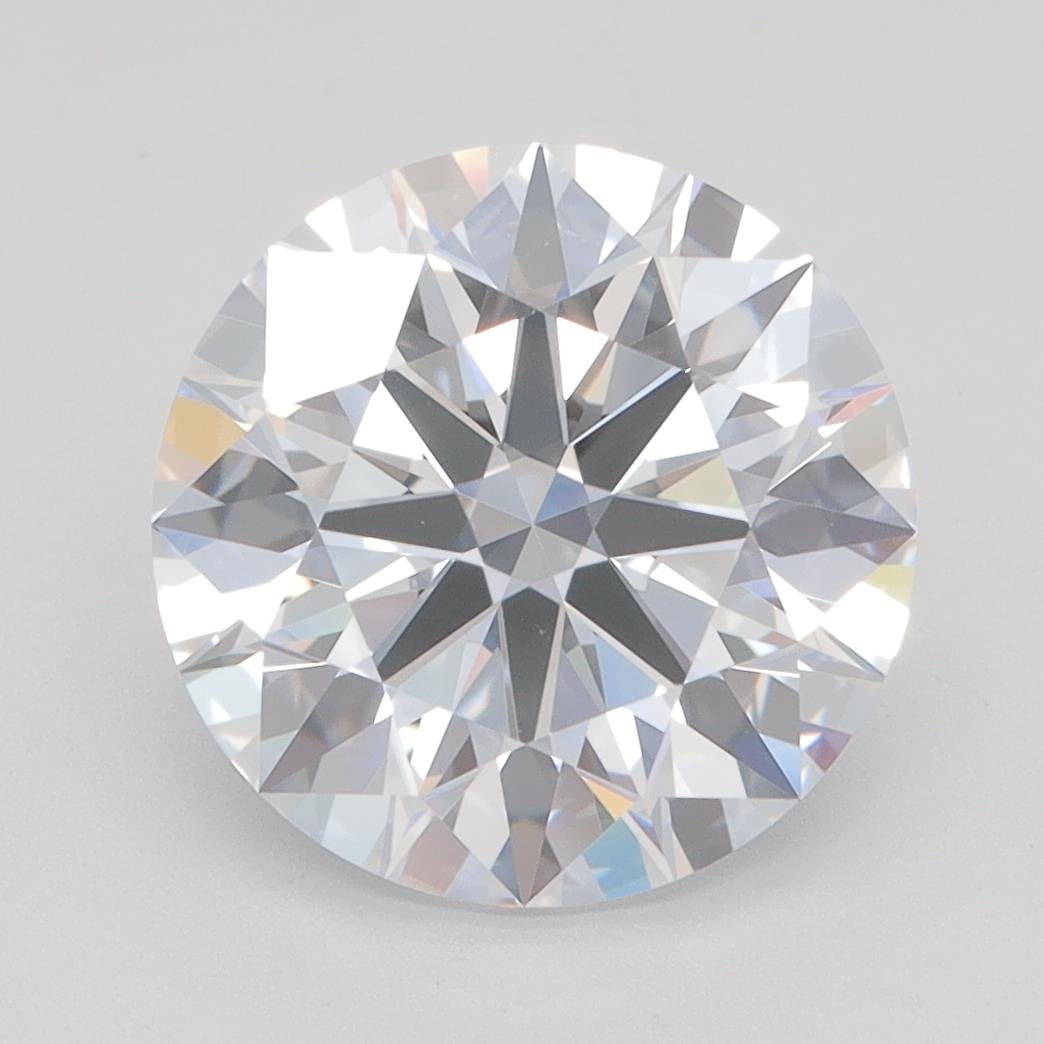 3.86ct E VVS1 Rare Carat Ideal Cut Round Lab Grown Diamond