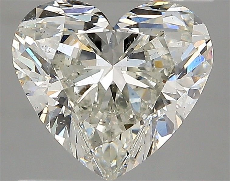 2.50ct J SI2 Rare Carat Ideal Cut Heart Diamond