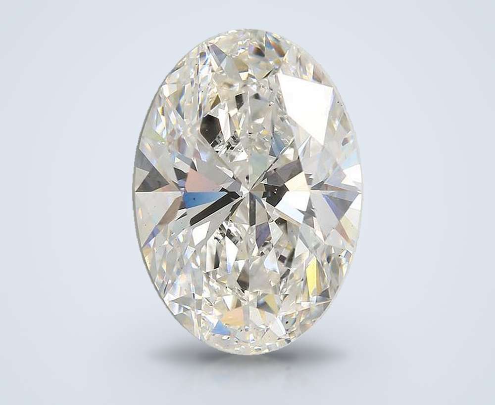 8.38 Carat Oval Lab Diamond