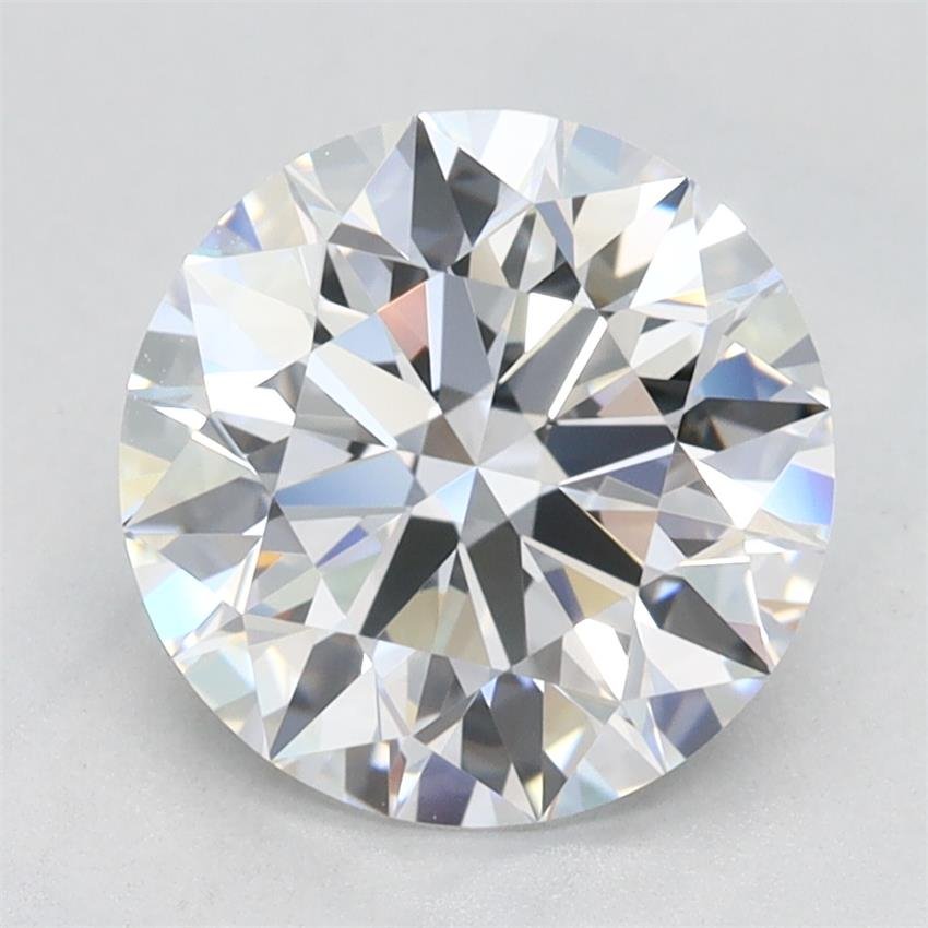 2.10ct D VVS1 Rare Carat Ideal Cut Round Lab Grown Diamond