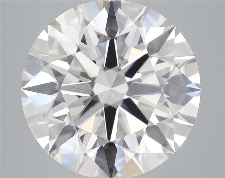 6.52ct G VS2 Rare Carat Ideal Cut Round Lab Grown Diamond