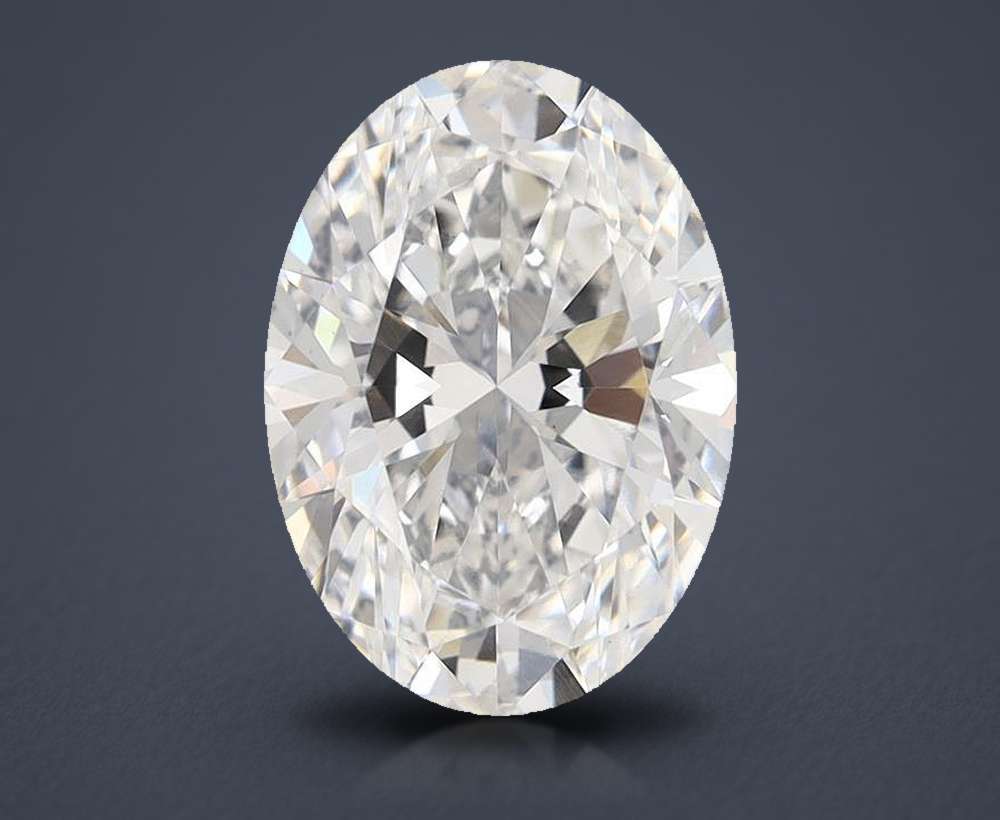 3.05 Carat Oval Lab Diamond