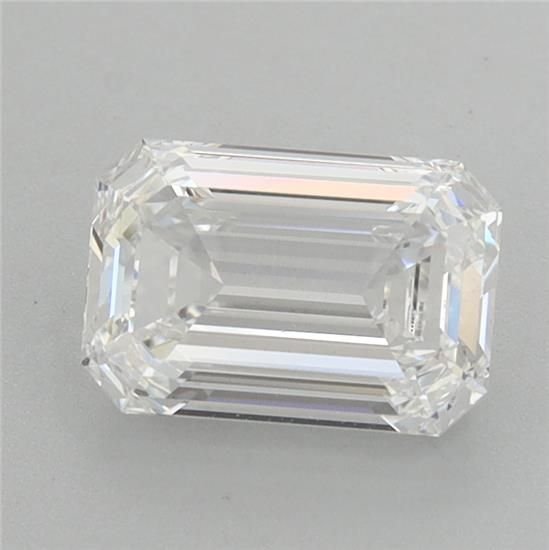 1.48ct E VS2 Rare Carat Ideal Cut Emerald Lab Grown Diamond