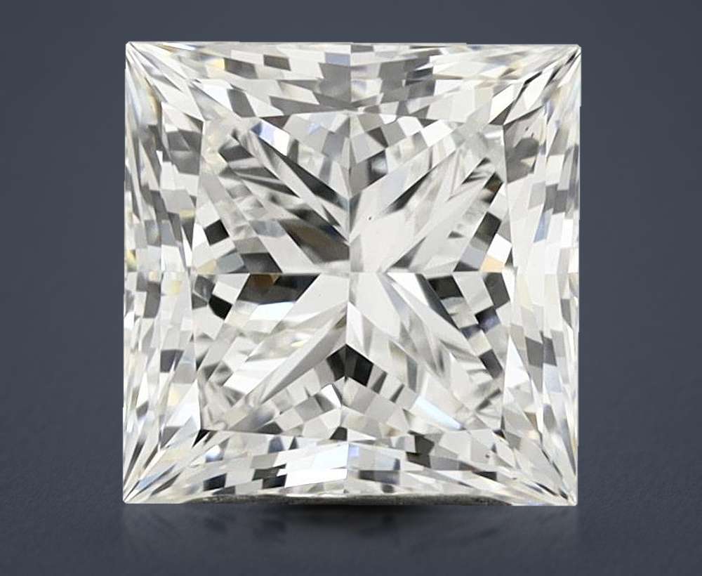 2.70 Carat Princess Lab Diamond