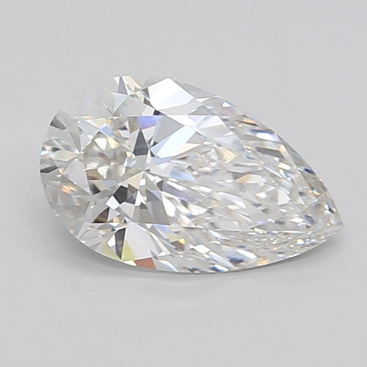 2.26ct F VS1 Rare Carat Ideal Cut Pear Lab Grown Diamond