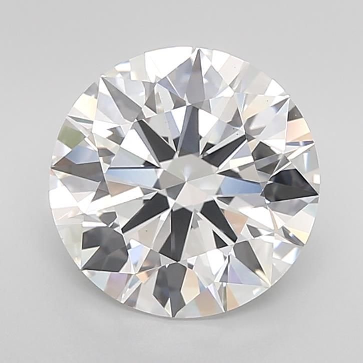 4.05ct E VS1 Rare Carat Ideal Cut Round Lab Grown Diamond