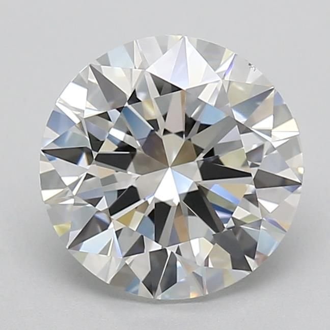 2.76ct E IF Rare Carat Ideal Cut Round Lab Grown Diamond