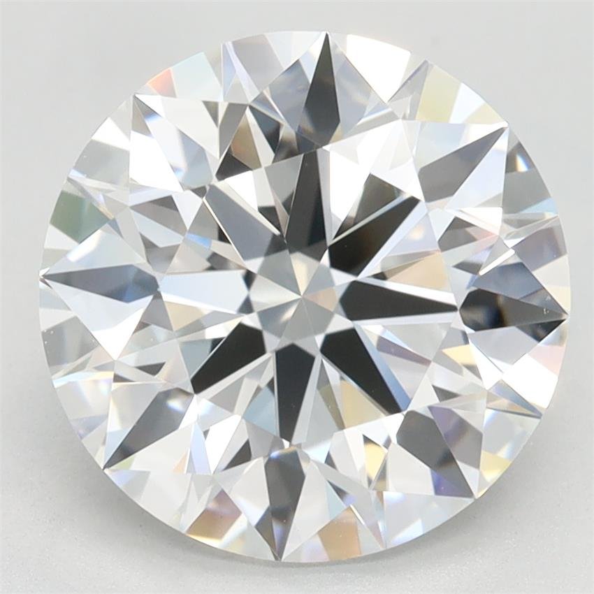 3.39ct E VVS1 Rare Carat Ideal Cut Round Lab Grown Diamond