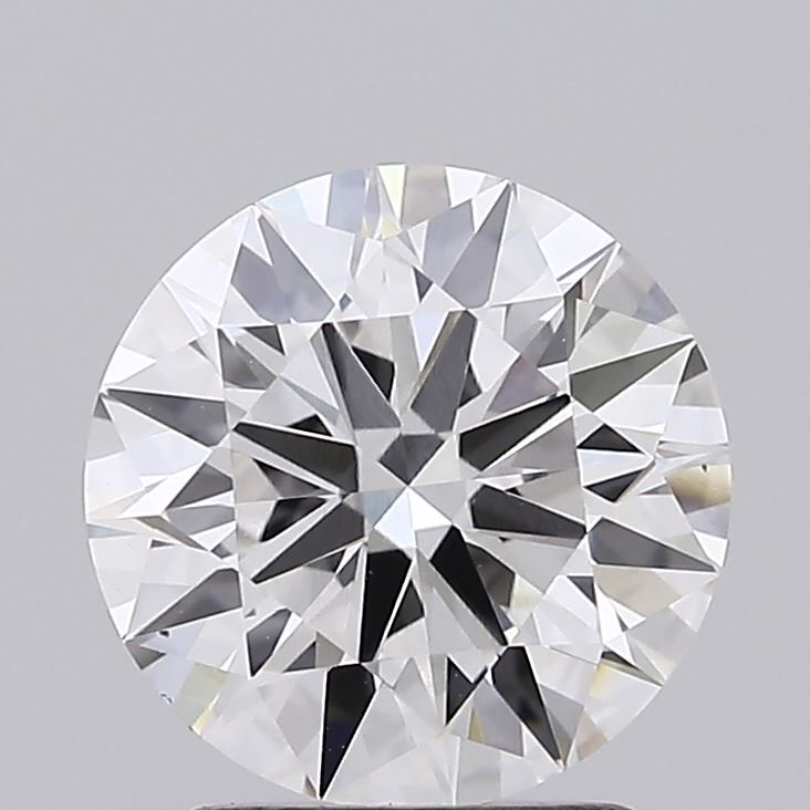 2.17ct F VVS1 Rare Carat Ideal Cut Round Lab Grown Diamond