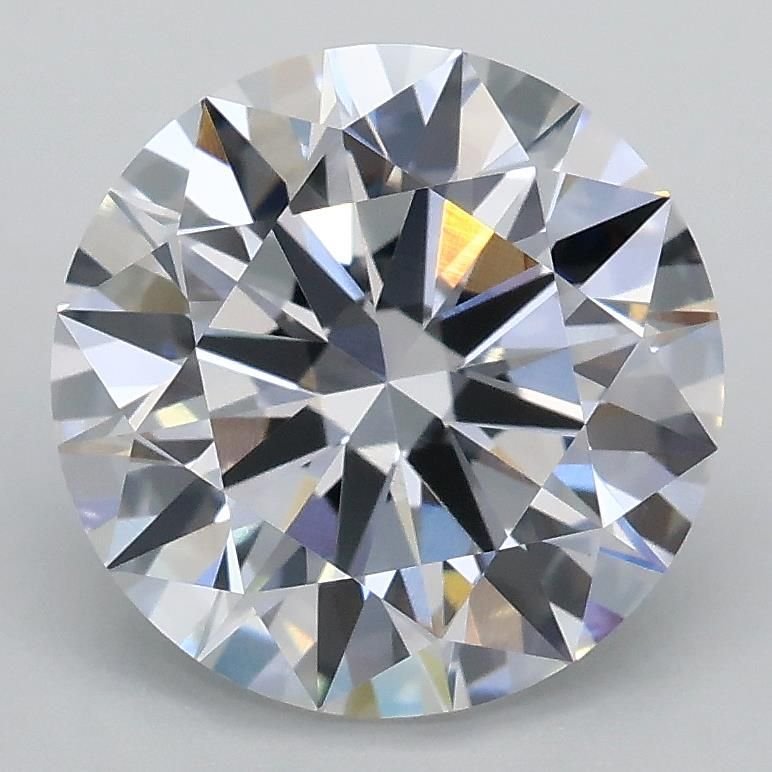 2.59ct E VVS2 Rare Carat Ideal Cut Round Lab Grown Diamond