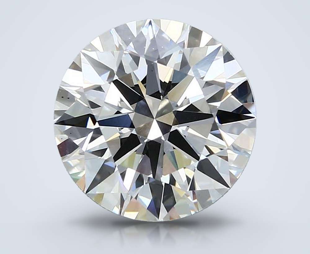 4.05 Carat Round Lab Diamond