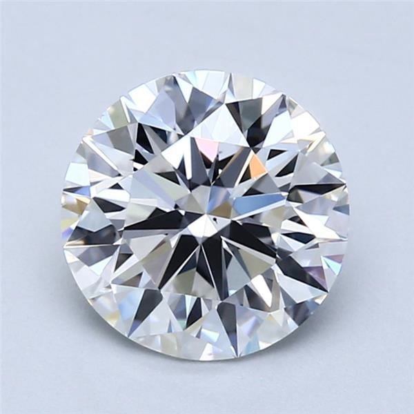 1.90ct E VS2 Rare Carat Ideal Cut Round Diamond