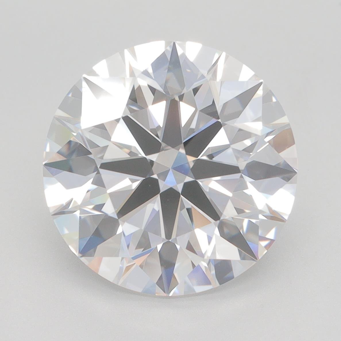 6.01ct G VVS1 Rare Carat Ideal Cut Round Lab Grown Diamond