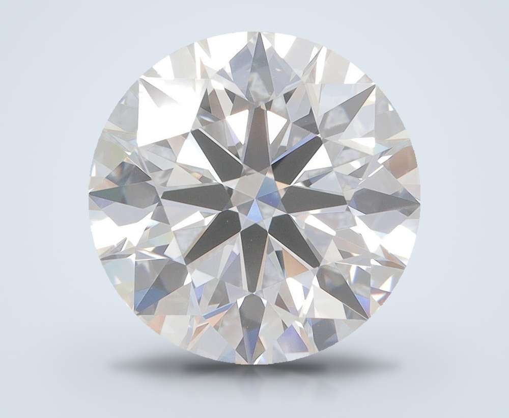 6.01 Carat Round Lab Diamond