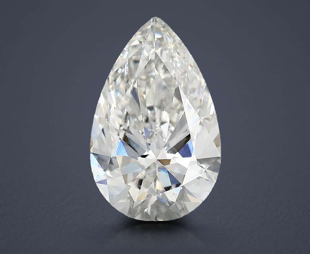 2.52 Carat Pear Lab Diamond