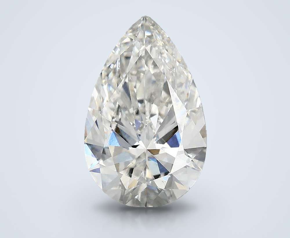 2.52 Carat Pear Lab Diamond