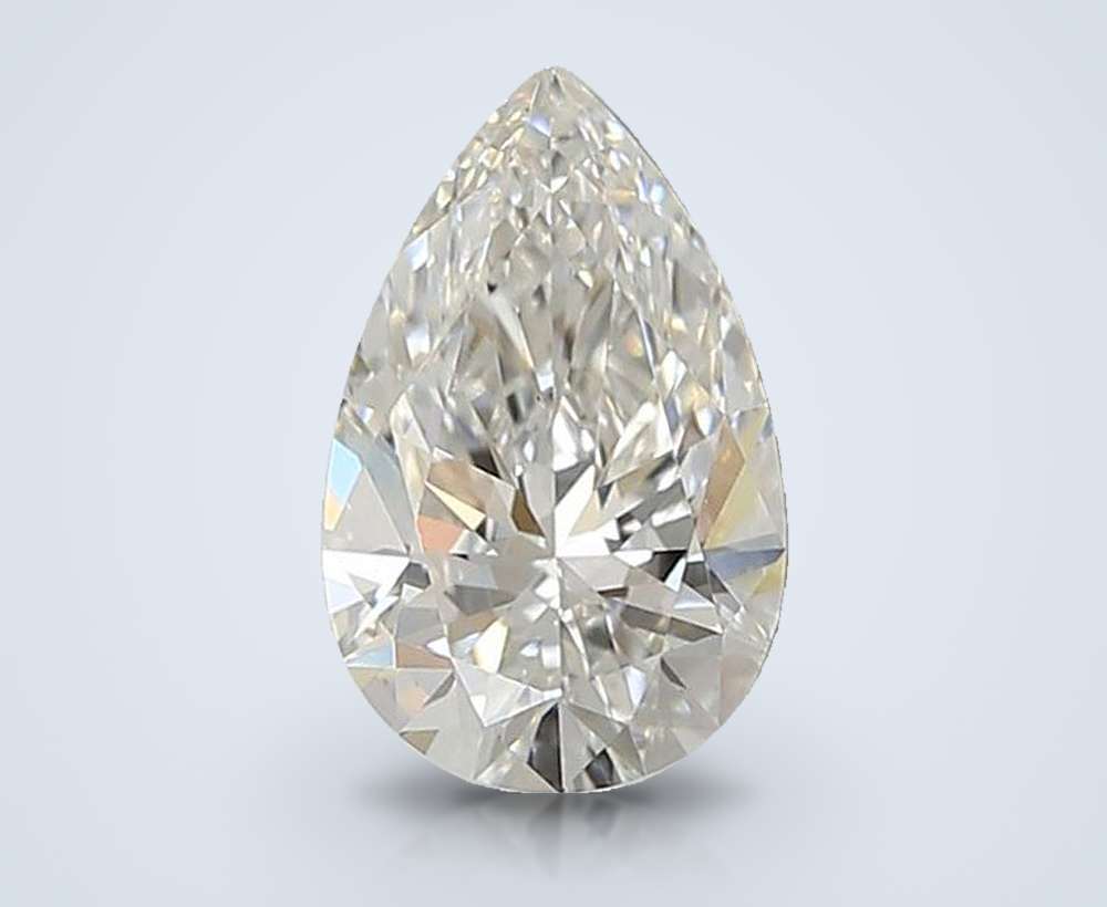 1.33 Carat Pear Lab Diamond