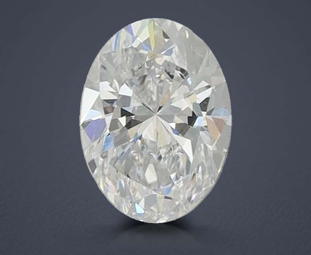 0.61 Carat Oval Lab Diamond