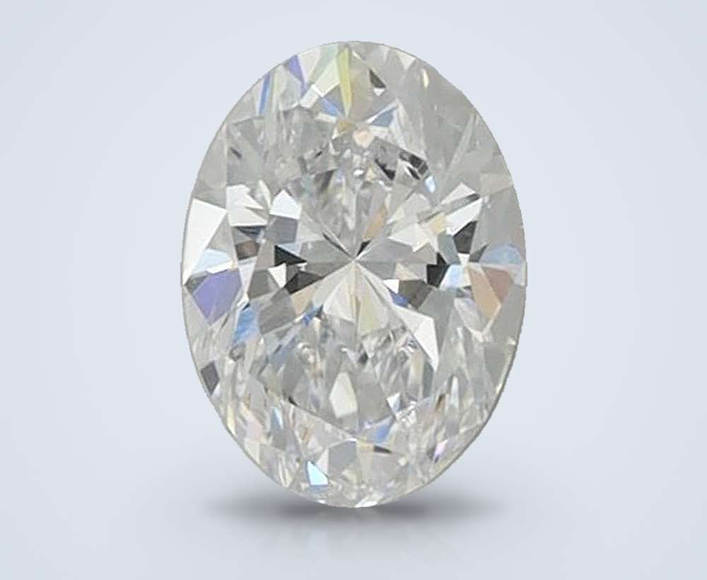 0.61 Carat Oval Lab Diamond