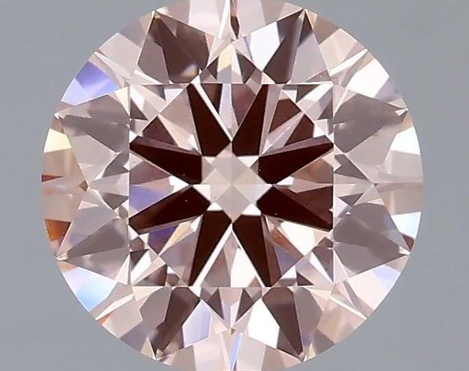 1.56 Ct. Fancy Intense Pink Round Lab Diamond