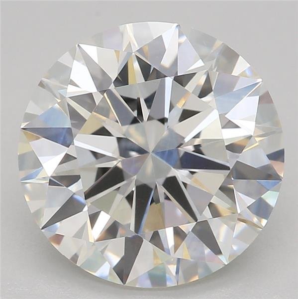 2.55ct G VVS2 Rare Carat Ideal Cut Round Lab Grown Diamond